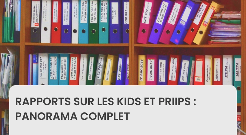 Rapports sur les KIDs et PRIIPs : panorama complet